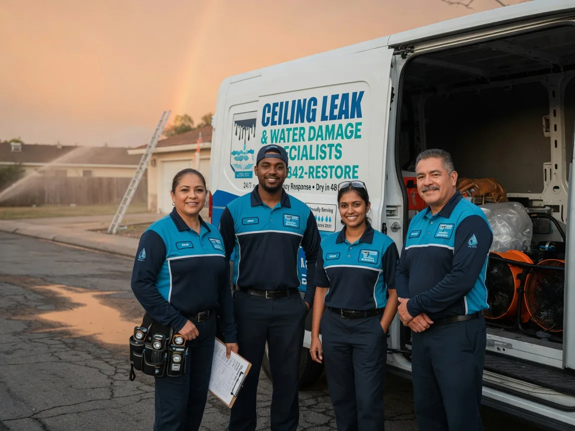 Ceiling Leak Cleanup company in Inland, NE